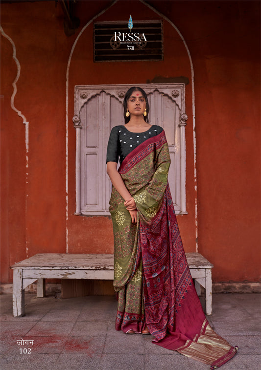 Exclusive Jogan Designer Saree