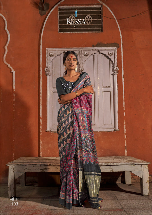 Exclusive Jogan Designer Saree