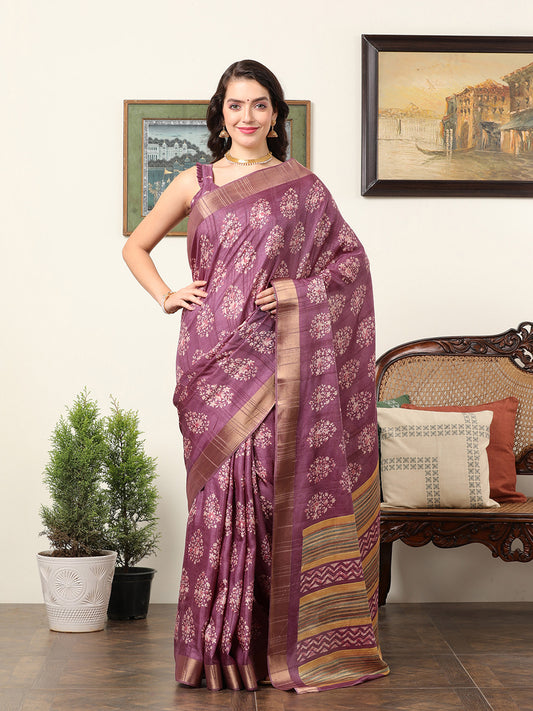 Raktakamal Holland Silk Saree