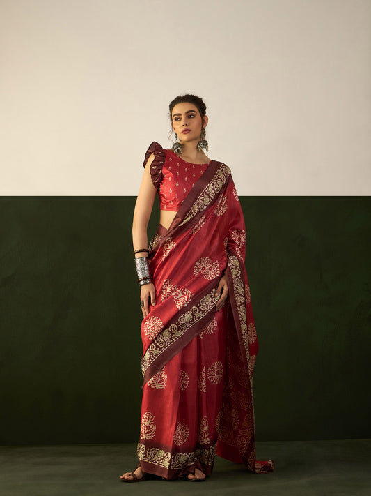 Visheshya Dola Silk Saree