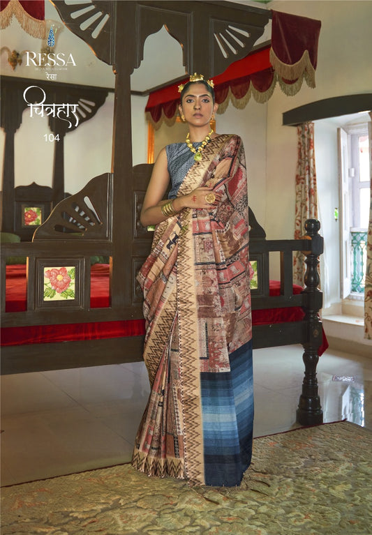 Chitrahar Kaleidoscope Saree