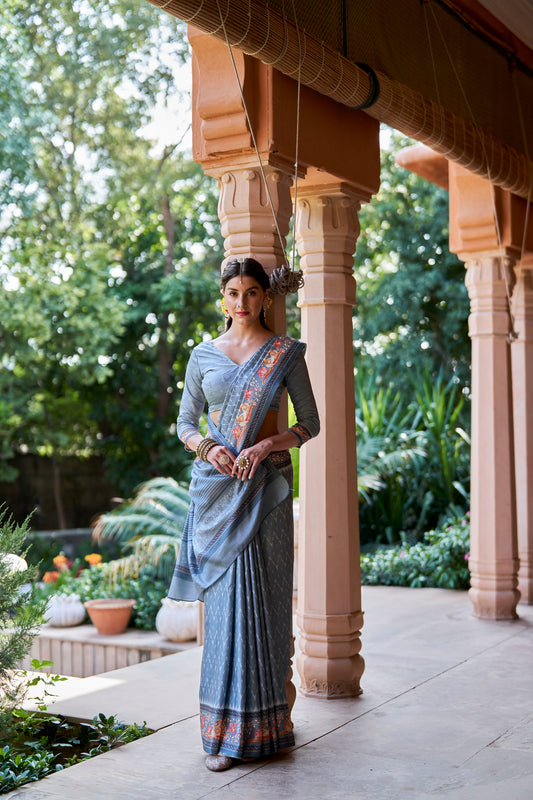 Nayantara Echo Saree